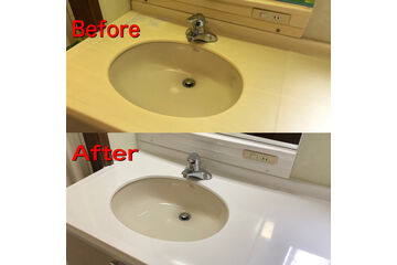 埼玉県飯能市　洗面台塗装