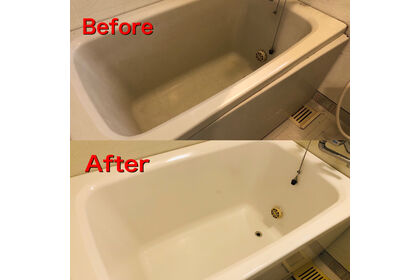 浴槽交換　埼玉県狭山市　浴槽塗装