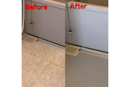 ユニットバス床リフォーム　埼玉県白岡市