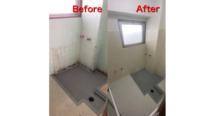 板橋区　浴室リフォーム　浴室塗装